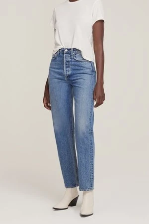 AGOLDEAgolde 90's Pinch Waist Jeans - Navigate