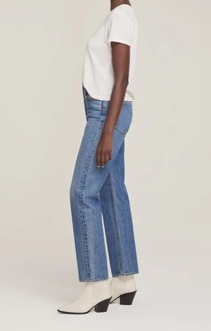 AGOLDEAgolde 90's Pinch Waist Jeans - Navigate - Image 3