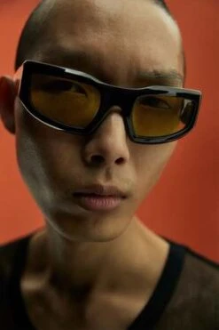 Port TangerAcetate Black Olive Andalucia Sunglasses