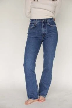 AGOLDEAgolde High Rise Stovepipe Jean - Aspire