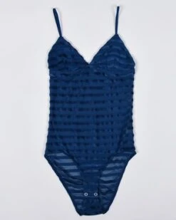 BaserangeMississippi Velours Body - Blue Stripe