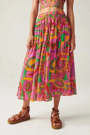 Bash ParisDaniela Skirt - Fuschia - Image 2