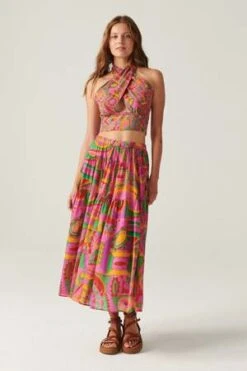 Bash ParisDaniela Skirt - Fuschia