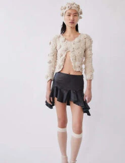 Tach ClothingBetty Leather Mini Skirt