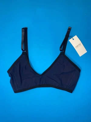 Bully BoyLenny Cotton Bra - Navy - Image 2