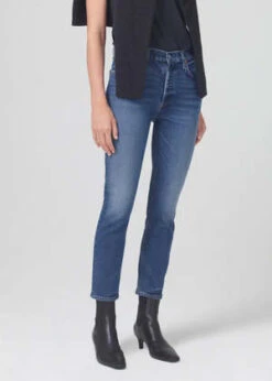 Citizens Of HumanityCharlotte High Rise Straight - Delphi