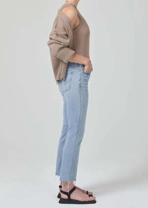 Citizens Of HumanityIsola Mid Rise Cropped Boot H Pocket - Lyric - Image 3