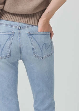 Citizens Of HumanityIsola Mid Rise Cropped Boot H Pocket - Lyric - Image 5