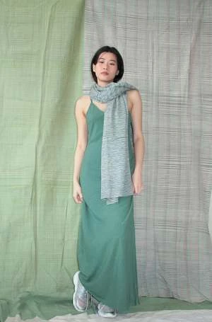 COLORANTAlpaca Knit Scarf - Space Knit - Image 4