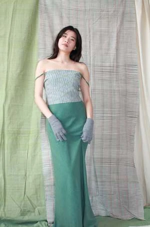 COLORANTAlpaca Knit Scarf - Space Knit - Image 7