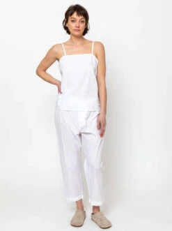 Domi SleepwearPJ Pants - White