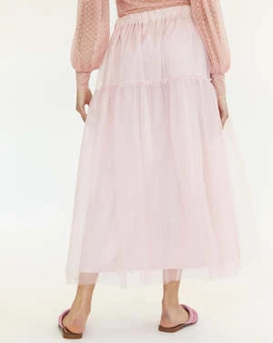 Eliza FaulknerTulle Tilly Skirt - Pink - Image 2