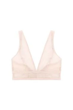 Else Kate Soft Plunge Bra - Rice