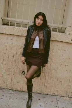 Estrella-StudioLucky Skirt - Cocoa