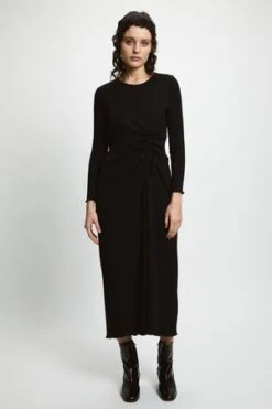 Rita RowEvans Fitted Dress - Black