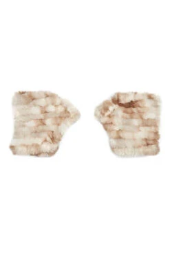 JocelynFaux Mandy Mittens - Ivory