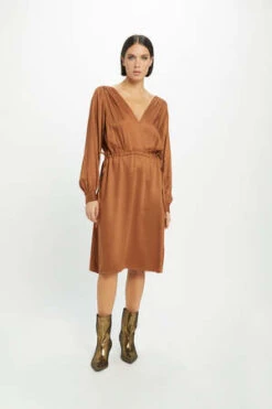 Neu NomadsGina Dress - Caramel