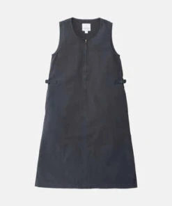 GramicciCanvas Mid-length Dress - Dusty Black