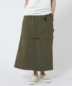 GramicciConvertible Micro Ripstop Skirt - Army Green