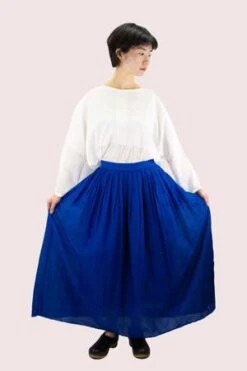 H+ Hannoh WesselH+ Hannoh Wessel Josel Skirt - Blue