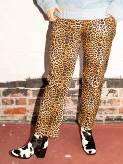 House Of SunnyJungle Jessie Denim - Leopard