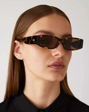 Jenny BirdThe Y2K Sunglasses - Tortoiseshell - Image 2