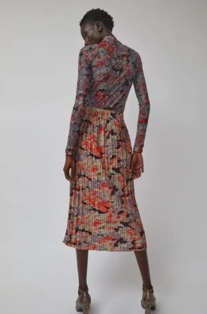 No.6Kotomi Skirt - Flame Camellia - Image 4