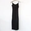 UnknownLA Made Silky Slip Dress - Black