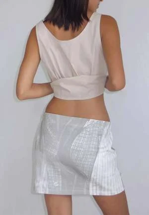 Paloma WoolLayers Skirt - Grey - Image 4