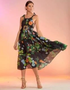 CYNTHIA ROWLEYLayla Linen Halter Dress