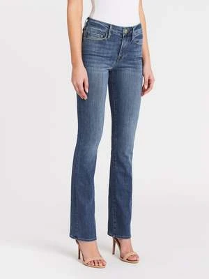 FRAME DenimLe Mini Boot DENIM - Mid Denim - Image 2