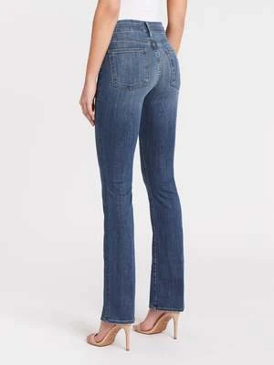 FRAME DenimLe Mini Boot DENIM - Mid Denim - Image 3