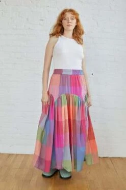RUJUTA SHETHLeila Skirt - Prism Chex