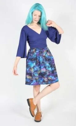 Birds Of North AmericaLinnet Skirt - Milky Way