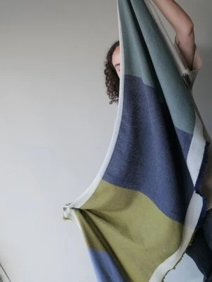 MAPOÉSIESUZON SCARF - Green/Blue - Image 4