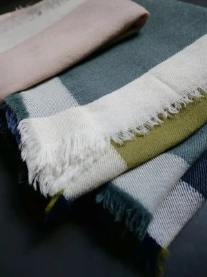 MAPOÉSIESUZON SCARF - Green/Blue - Image 5