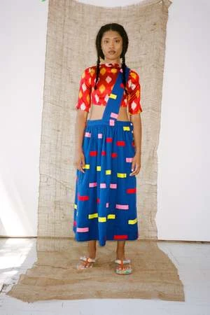 100% Silk ShopMayim Skirt - Moonlight - Image 3