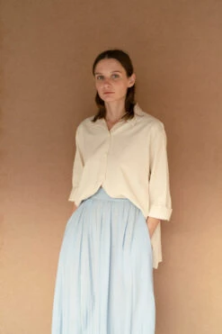 Runaway BicycleRUNAWAY BICYCLE MOYA SKIRT - PALE BLUE