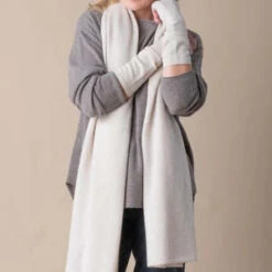 Margaret O'LearyCashmere Wrap - Butter