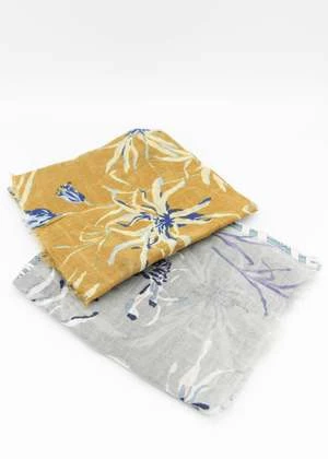 Épice ParisMeadow Orchids Scarf - Golden/Sable