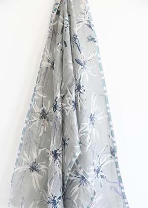 Épice ParisMeadow Orchids Scarf - Golden/Sable - Image 3