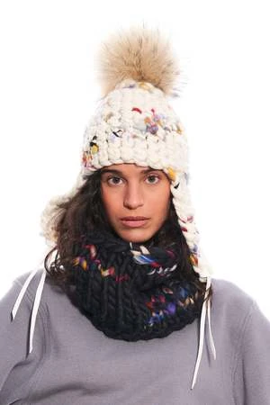 Mischa Lampertsmall Snood Scarf - Dark Twombly - Image 3