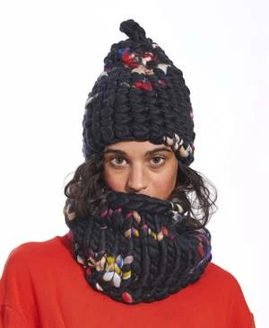 Mischa Lampertsmall Snood Scarf - Dark Twombly - Image 6