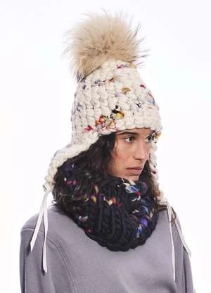 Mischa Lampertsmall Snood Scarf - Dark Twombly - Image 8