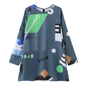 Matter Matters GalleryMokita Pattern Mini Dress - Grey