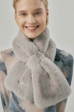 MOLLIOLLIMolliolli Molli Ring Muffler - Light Grey