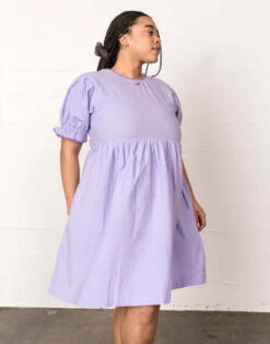 NobleOrganic Adult Franny Dress - Lavender