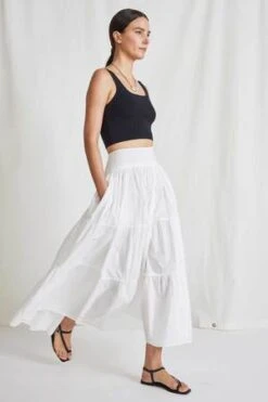 Apiece ApartSalida Romatic Maxi Skirt - Crema