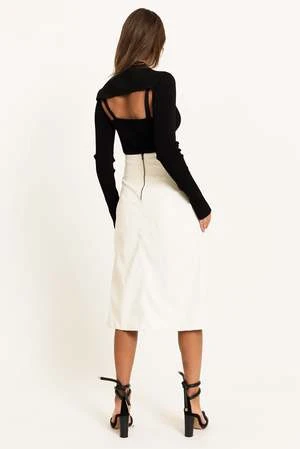 CHRISTY LYNNPaola Skirt - Bone - Image 3