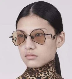 Matter Matters GalleryPercy Lau Deepmoss Louise Bourgeois Sunglasses - Sepia